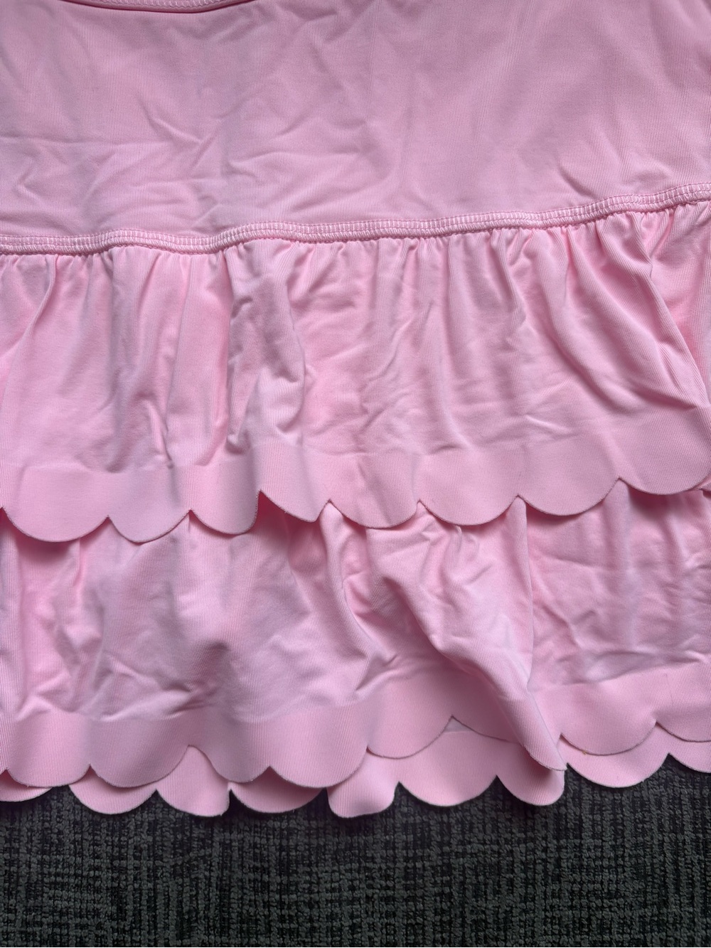 Lilly Pulitzer UPF 50+ Luxletic Miesha Scallop Skort, Pink, Size Small - Picture 2 of 8